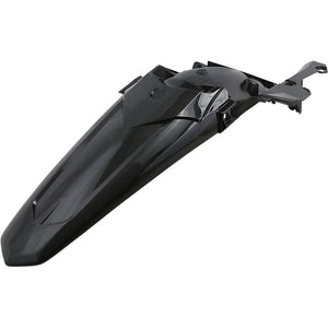 UFO PLAST Rear Mudguard Black Yamaha YZF 250 2019-2023