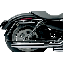 Load image into Gallery viewer, CYCLE VISIONS 04-07 XL BLK S/BAG MOUNT CV-7500