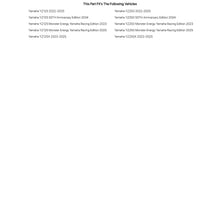 Load image into Gallery viewer, Acerbis - 2023 Yamaha YZ125X/250X/ 22-23 YZ125/250 3.2 Gallon Fuel Tank - Natural (2976320147)