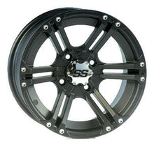 Load image into Gallery viewer, ITP SS ALLOY SS212 Matte Black Wheel with Machined Finish (14x6&quot;/4x137mm)