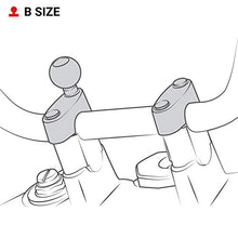 Load image into Gallery viewer, RAM MOUNT BASE H-BAR CLAMP 8M RAM-B-367