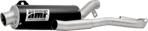 HMF Exhaust Performance Series Slip-On Brushed Honda Rancher 400 2004-2007