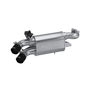 MBRP SXS Chambered Core Slip On Exhaust Muffler, Fits Polaris RZR Pro XP 2020-2024, Aggressive Sound, T304 Stainless Steel | AT-9524AS