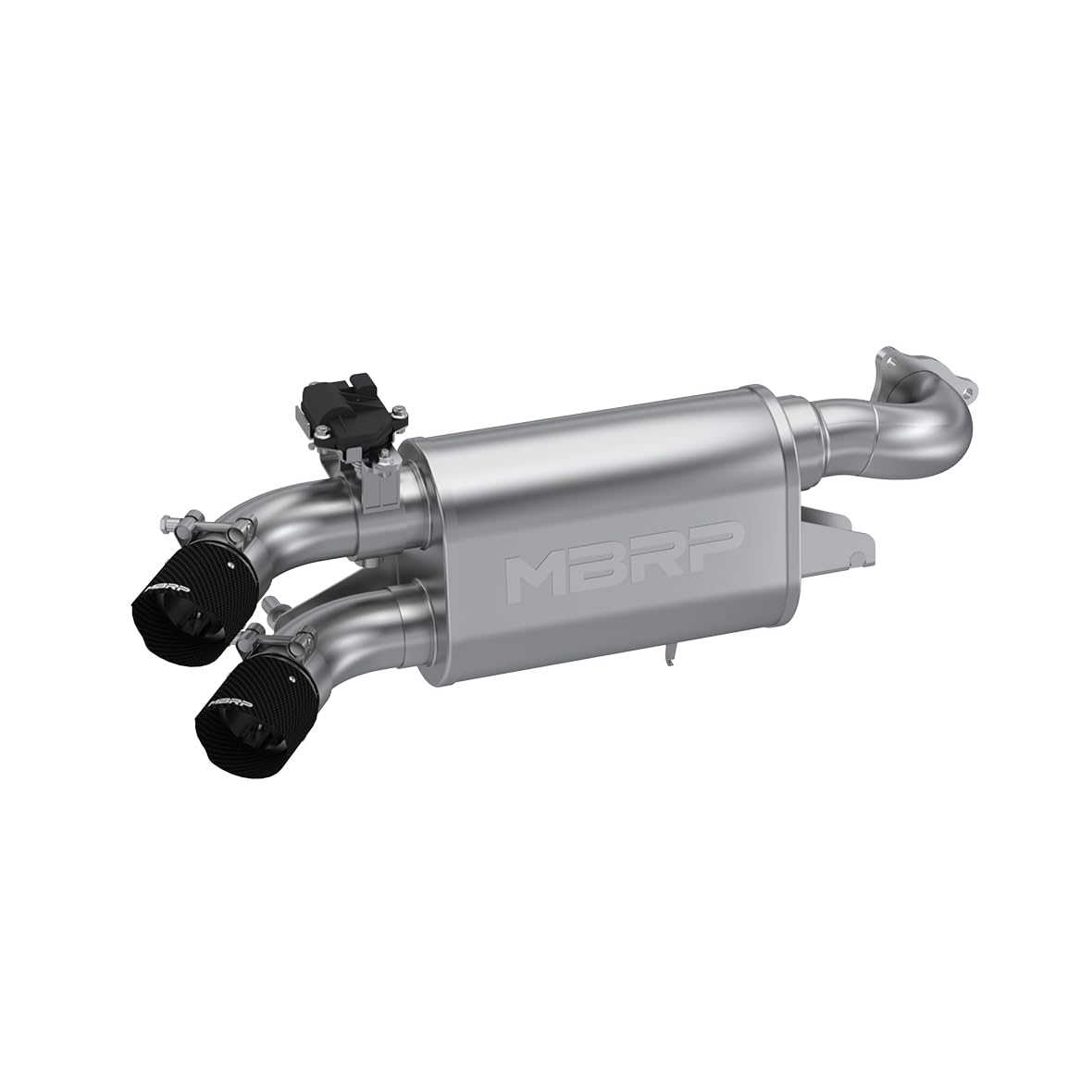 MBRP SXS Chambered Core Slip On Exhaust Muffler, Fits Polaris RZR Pro XP 2020-2024, Aggressive Sound, T304 Stainless Steel | AT-9524AS