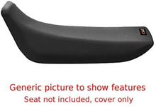Load image into Gallery viewer, QUAD WORKS STD SEAT COVER BLK GRZ 550/700 30-47007-01