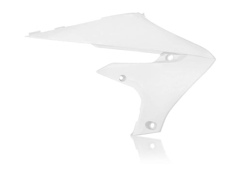 Acerbis - 18+ Yamaha YZ250F/YZ450FX/WR450F/ YZ250FX/WR250F/ YZ450F Radiator Shroud - White (2685870002)