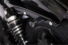 Load image into Gallery viewer, HIGHSIDER ADAPTER TURN SIGNAL REAR H-D XL M8 BLACK PAIR 220-234