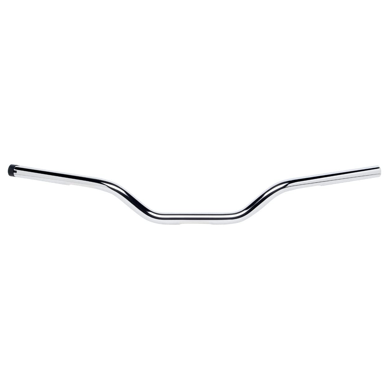 Biltwell | Tracker Mid Handlebar | Chrome Plated Finish | TBW with Insert | 1