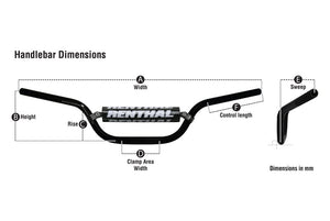 Renthal - McGrath/ 16+ KTM SX125-450 Twinwall Pad - Red (999-01-RD-07-185)