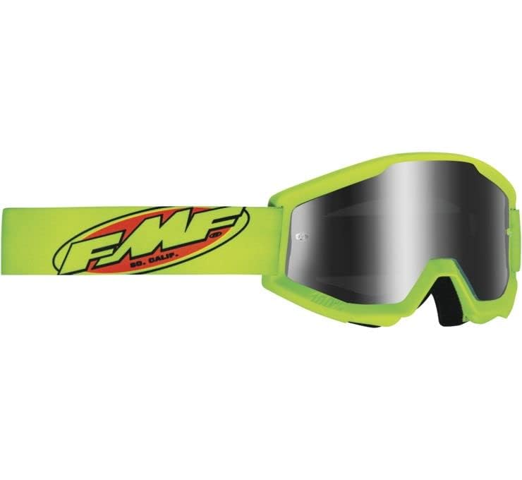 Fmf Vision PowerCore Sand Core Goggles Yellow/Smoke Lens OSFM Green Yellow/Smoke Lens