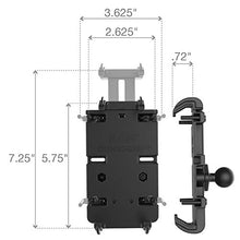 Load image into Gallery viewer, RAM Mounts Quick-Grip XL Phone Holder with Ball RAM-HOL-PD4-238AU with B Size 1" Ball