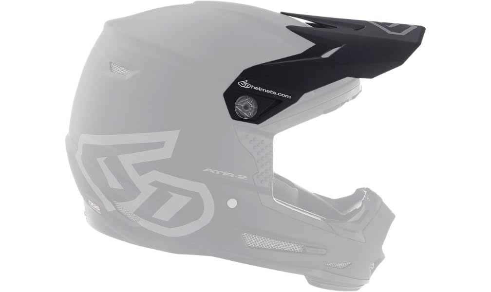6D HELMETS VISOR ATR2 YTH MT BK 72-4114