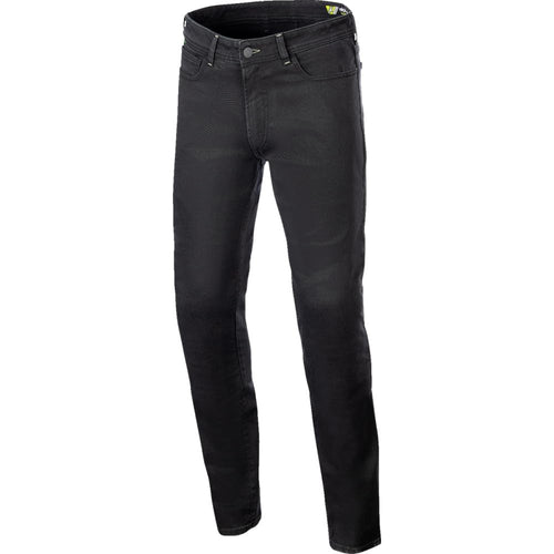 Alpinestars Copper V3 Denim Men's Street Motorcycle Pants - Black Rinse / 36