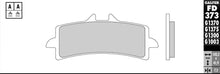 Load image into Gallery viewer, GALFER KTM/DUCATI FRONT BRAKE PAD (1375) (PR) FD373G1375