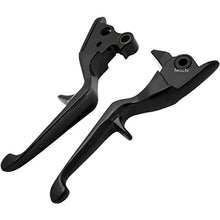 Load image into Gallery viewer, Kuryakyn 1846 Motorcycle Handlebar Accessory: Clutch and Brake Trigger Levers for 2008-16 Harley-Davidson Touring &amp; Trike Motorcycles, Gloss Black, 1 Pair