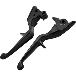 Kuryakyn 1846 Motorcycle Handlebar Accessory: Clutch and Brake Trigger Levers for 2008-16 Harley-Davidson Touring & Trike Motorcycles, Gloss Black, 1 Pair