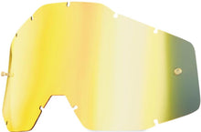 Load image into Gallery viewer, 100% 100% LENS MIRROR GOLD ANTI-FOG 59006-00001