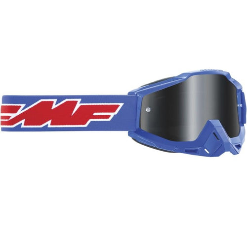 FMF PowerBomb Sand Rocket Goggles OSFM Blue/Smoke Lens