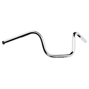 Biltwell | Chumps Handlebar | Chrome Plated Finish | TBW with Insert | 1" | Compatible With Cable Operated Throttles and Harley's Throttle-By-Wire Control Module