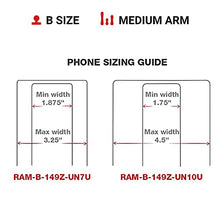 Load image into Gallery viewer, RAM MOUNT KIT LG XGRIP &amp; UBOLT RAM-B-149Z-UN10U