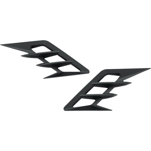Show Chrome Accessories (52-959BK Front Fender Vent Black for 2018- Honda GL1800 Goldwing