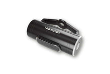 Load image into Gallery viewer, HIGHSIDER TAILLIGHT CONERO T1 TINTED LENS BLACK EACH 255-163