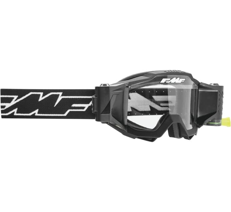Fmf PowerBomb Film System Rocket Goggles OSFM Rocket Black/Clear Lens