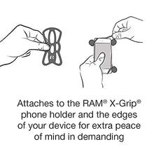 Load image into Gallery viewer, Ram Mount Cradle Holder for Universal X-Grip Cellphone/iPhone with 1-Inch Ball - Non-Retail Packaging - Black