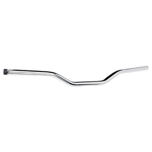 Biltwell | Tracker Handlebar | Chrome Plated Finish | TBW with Insert | 1" | Compatible With Cable Operated Throttles and Harley's Throttle-By-Wire Control Module