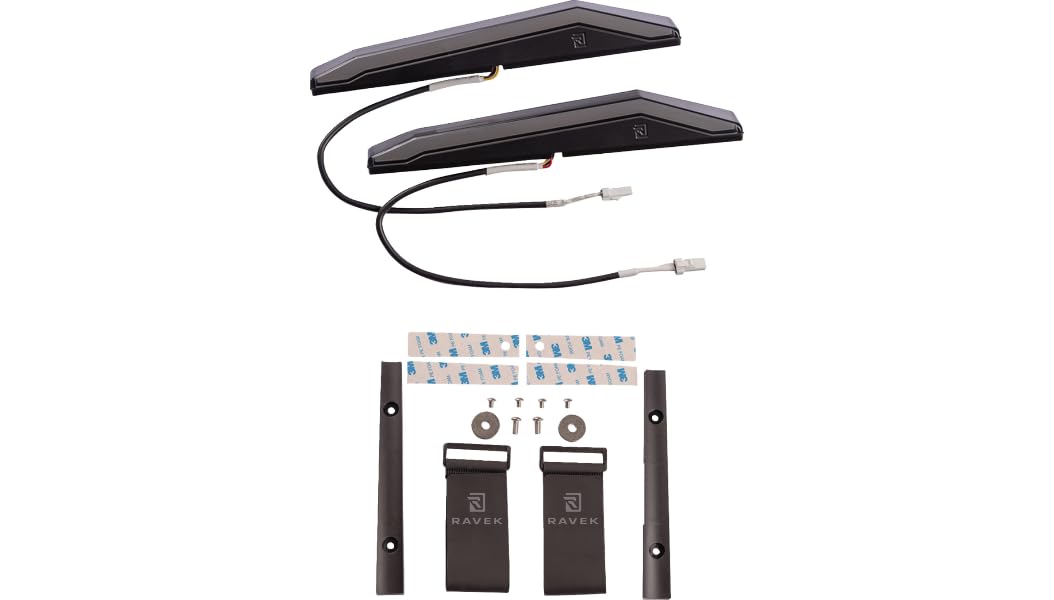 RAVEK Polaris General Plug & Play Apex Lights (Red Running & Brake Lights)