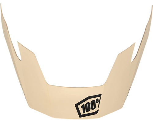 100% Altis MTB Helmet Replacement Visor/Peak Tan