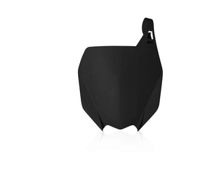Acerbis - 18-24 Yamaha YZ125/125X/250/250X/YZ250F/YZ450F/YZ250FX/YZ450FX Front Number Plate - Black (2685860001)