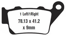 Load image into Gallery viewer, EBC FA213HH DOUBLE H SERIES BRAKE PAD SET FA213HH