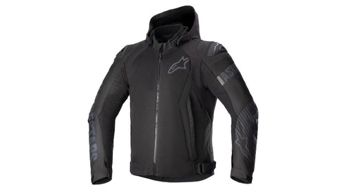 Alpinestars Zaca Air Motorcycle Textile Jacket (Black, 3XL), black