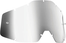 Load image into Gallery viewer, FMF POWERBOMB/POWERCORE YOUTH Replacement Lens Anti-Fog Silver Mirror