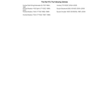 Load image into Gallery viewer, Dunlop D404 Front Motorcycle Tire 110/90-19 (62H) Black Wall - Fits: Honda Gold Wing/Interstate GL1100 1980-1981