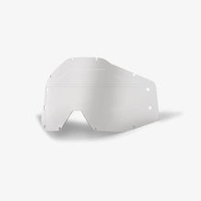 Load image into Gallery viewer, 100% ACCURI FORECAST LENS SONIC BUMPS W/MUD VISOR CLEAR 59024-00001