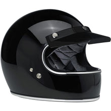 Load image into Gallery viewer, BiltwellMV-BLK-00-SD Unisex-Adult 3 Snap Moto Visor (Black, Fits All)