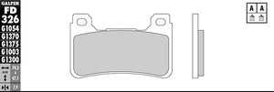 GALFER HONDA FRONT BRAKE PAD 1375 COMPOUND (PR) FD326G1375