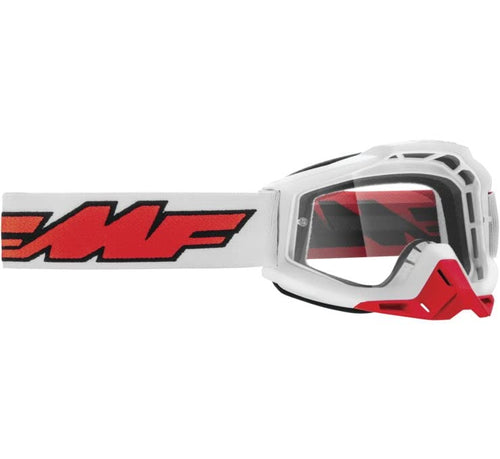 Fmf Vision PowerBomb Rocket Goggles OSFM Rocket White/Clear Lens