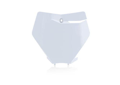 ACERBIS PLATE FRT # KTM WHT 2736276811