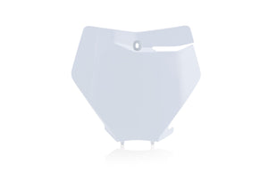 ACERBIS PLATE FRT # KTM WHT 2736276811
