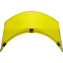 Load image into Gallery viewer, Biltwell | 3 Snap Moto Visor Universal Fit for Most Helmets | Yellow Translucent | MotoX Motocross Retro Vintage Modern Style
