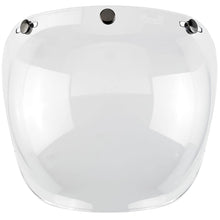 Load image into Gallery viewer, Biltwell Bubble Shield Clear - Anti-fog, Scratch Resistant, UV/A UV/B Resistant
