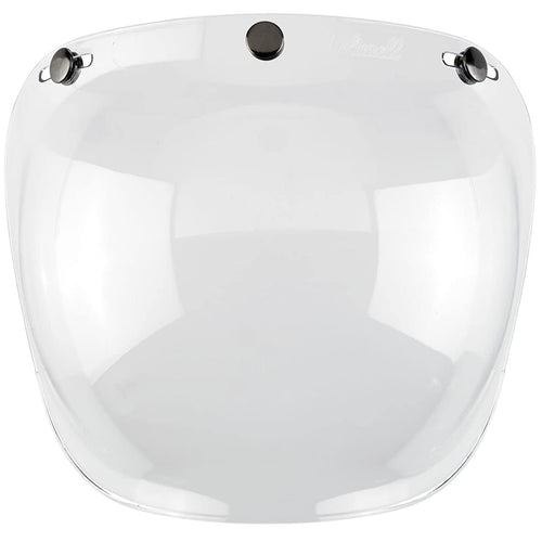 Biltwell Bubble Shield Clear - Anti-fog, Scratch Resistant, UV/A UV/B Resistant
