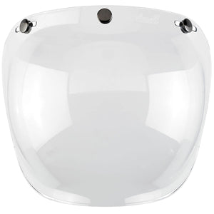 Biltwell Bubble Shield Clear - Anti-fog, Scratch Resistant, UV/A UV/B Resistant