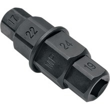 Load image into Gallery viewer, MOTION PRO HEX AXLE TOOL 17192224 MM CHROMOLY TOOL 08-0397