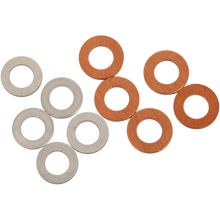 Load image into Gallery viewer, BOLT M6 Drain Plug Washer - Copper and Aluminum (10Pk) DPWM6.11-10