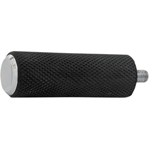 ARLEN NESS BRAKE/SHIFT PEG KNURLED RUBBER CHR 07-926