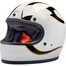 Load image into Gallery viewer, BILTWELL HELMET GRINGO W/B FLAM MD 1002-561-503